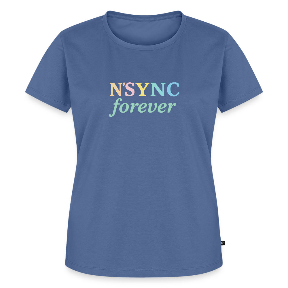 Frauen Premium T-Shirt "N'SYNC forever" - Taubenblau