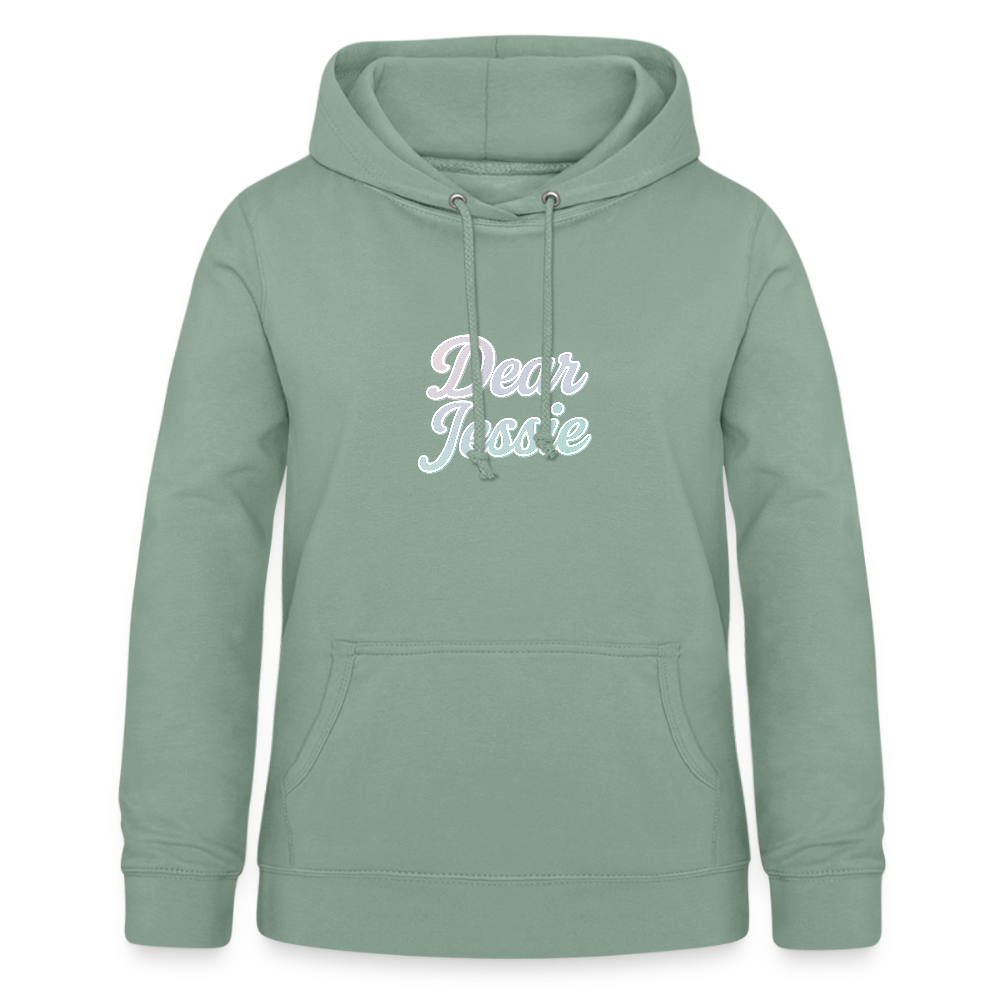Frauen Hoodie "Dear Jessie" - Graugrün