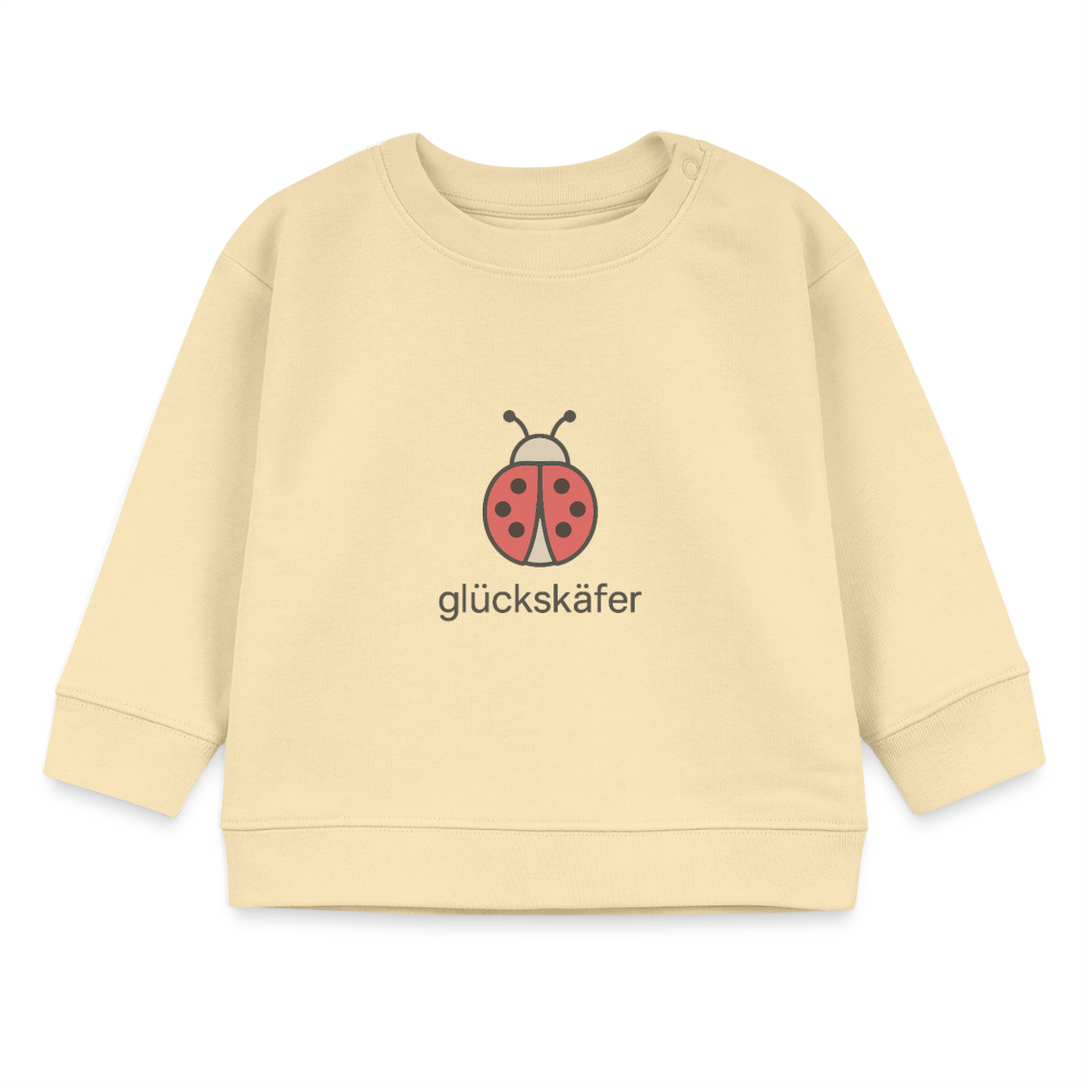 Bio-Sweatshirt "Käfer" - Creme