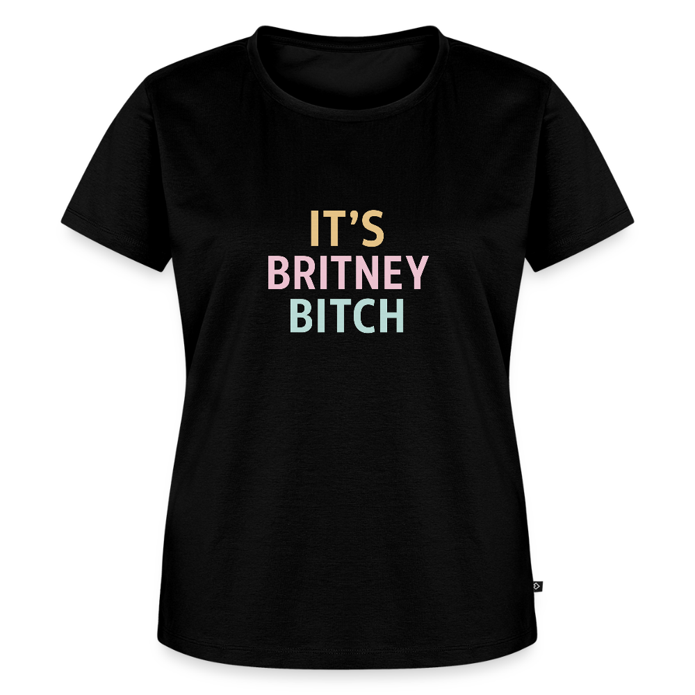 Frauen Premium T-Shirt "britney bitch" - Schwarz