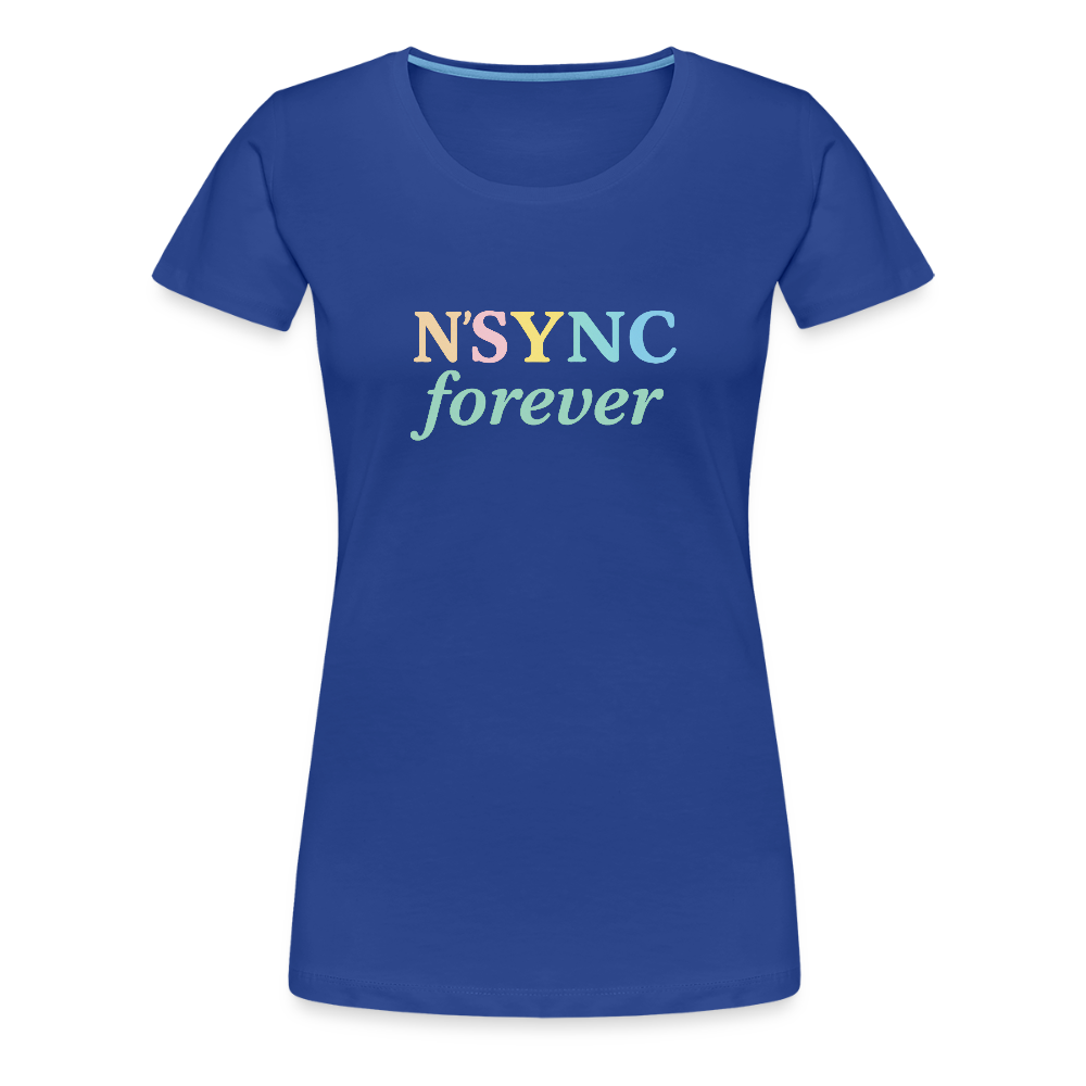 Frauen Premium T-Shirt "N'SYNC forever" - Königsblau