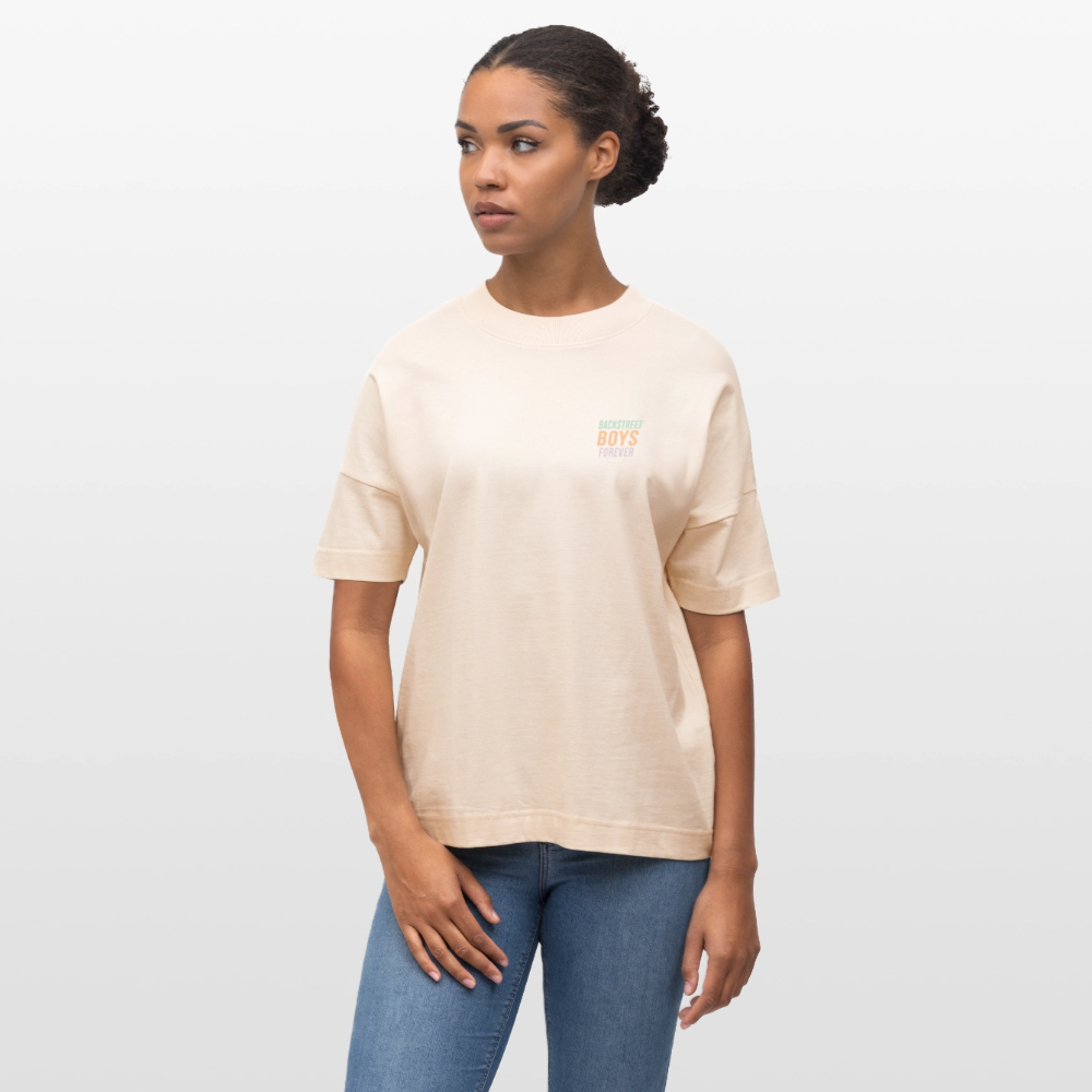 Oversized Shirt "BSB that way" - Weißgrau