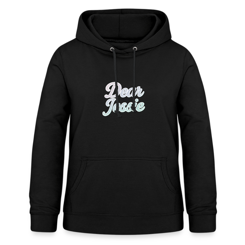 Frauen Hoodie "Dear Jessie" - Schwarz