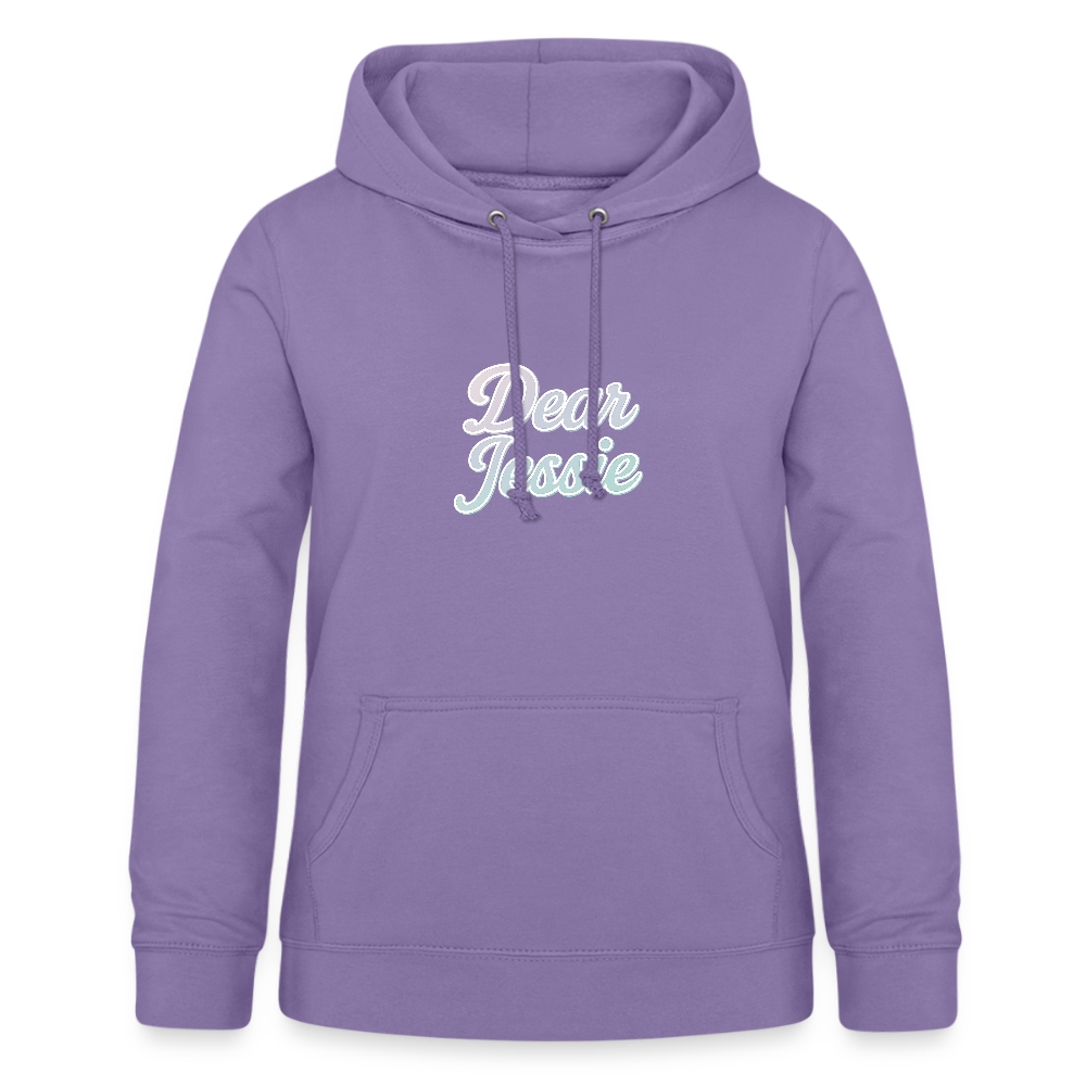 Frauen Hoodie "Dear Jessie" - Lavendel