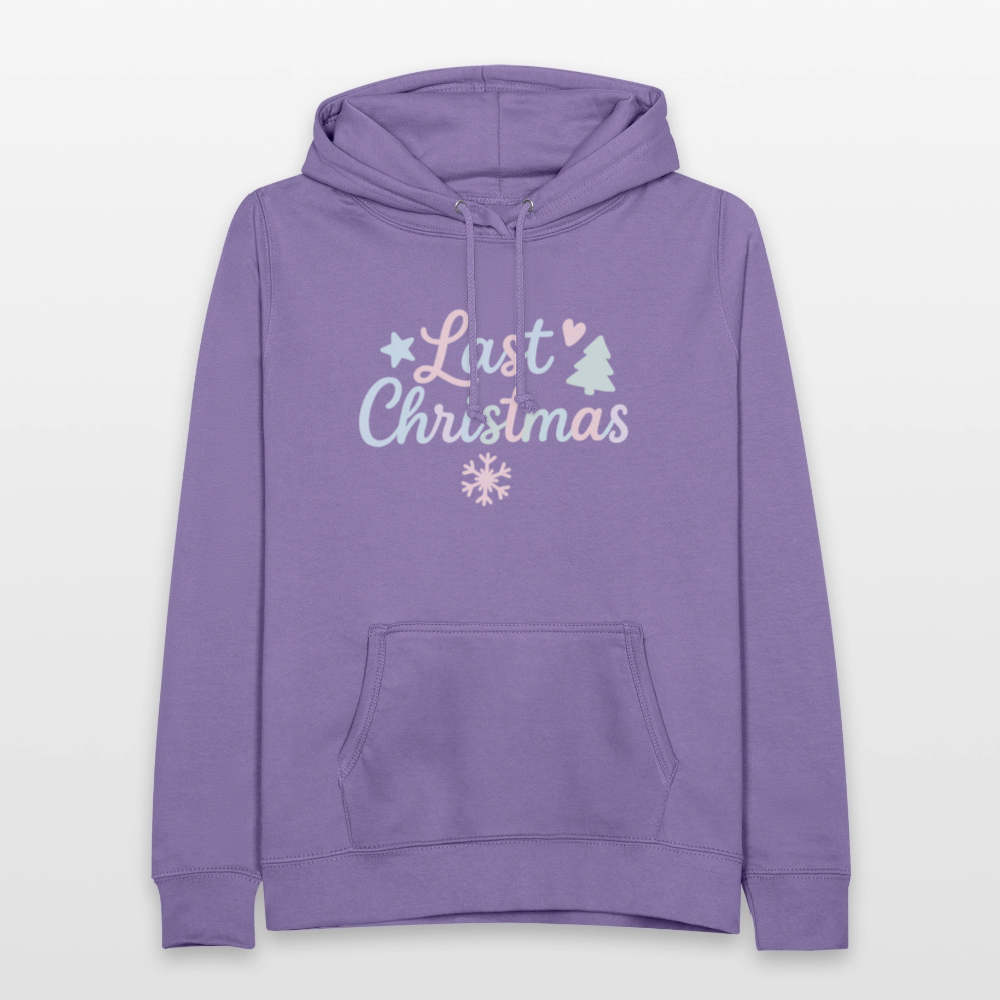 Frauen Hoodie "Last Christmas" - Lavendel