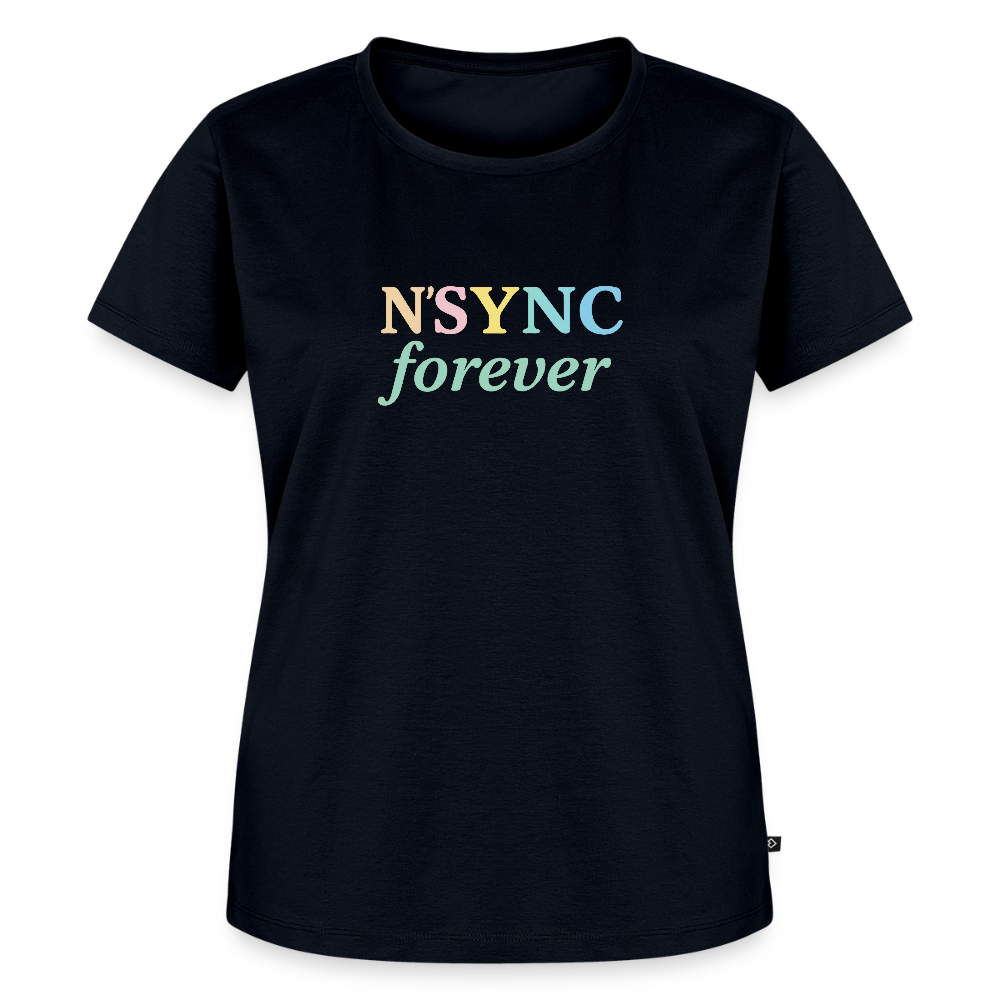 Frauen Premium T-Shirt "N'SYNC forever" - Navy