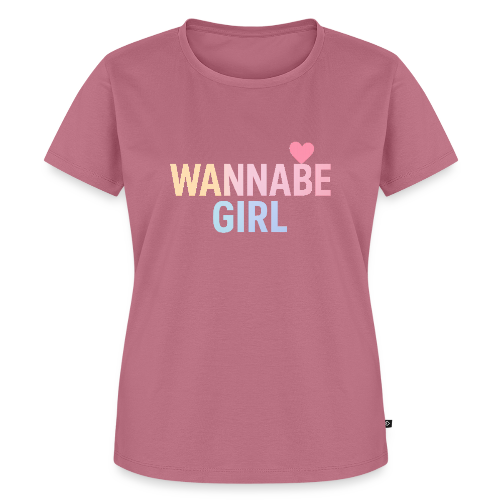 Frauen Premium T-Shirt "Wannabe Girl" - Mauve