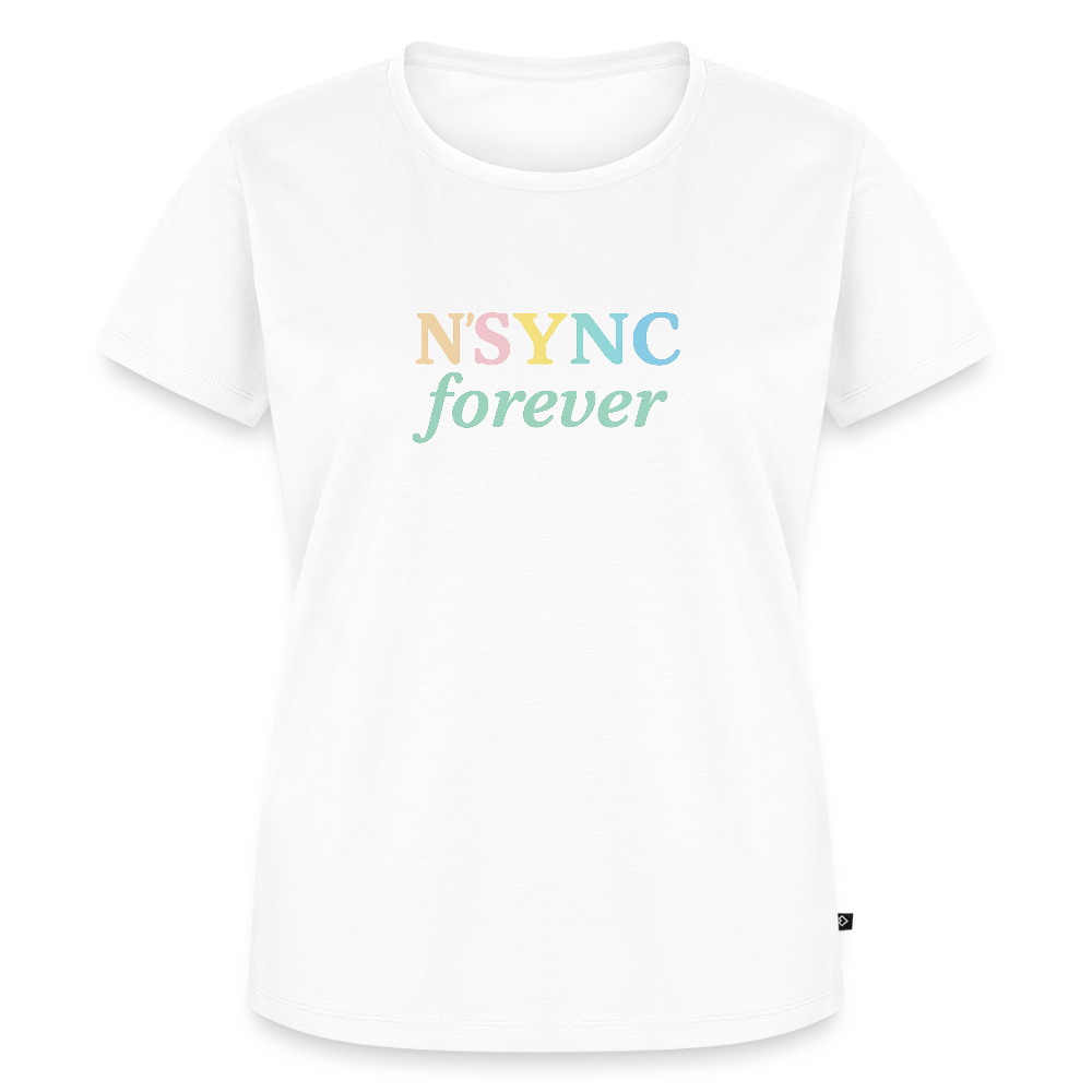 Frauen Premium T-Shirt "N'SYNC forever" - Weiß