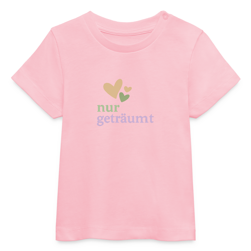 Baby Bio T-Shirt "nur geträumt" - Hellrosa
