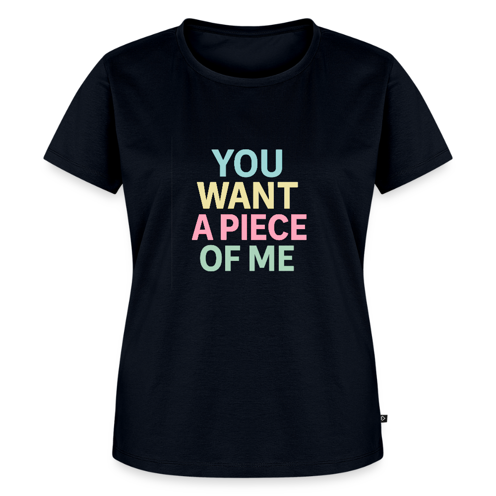Frauen Premium T-Shirt "piece of me" - Navy