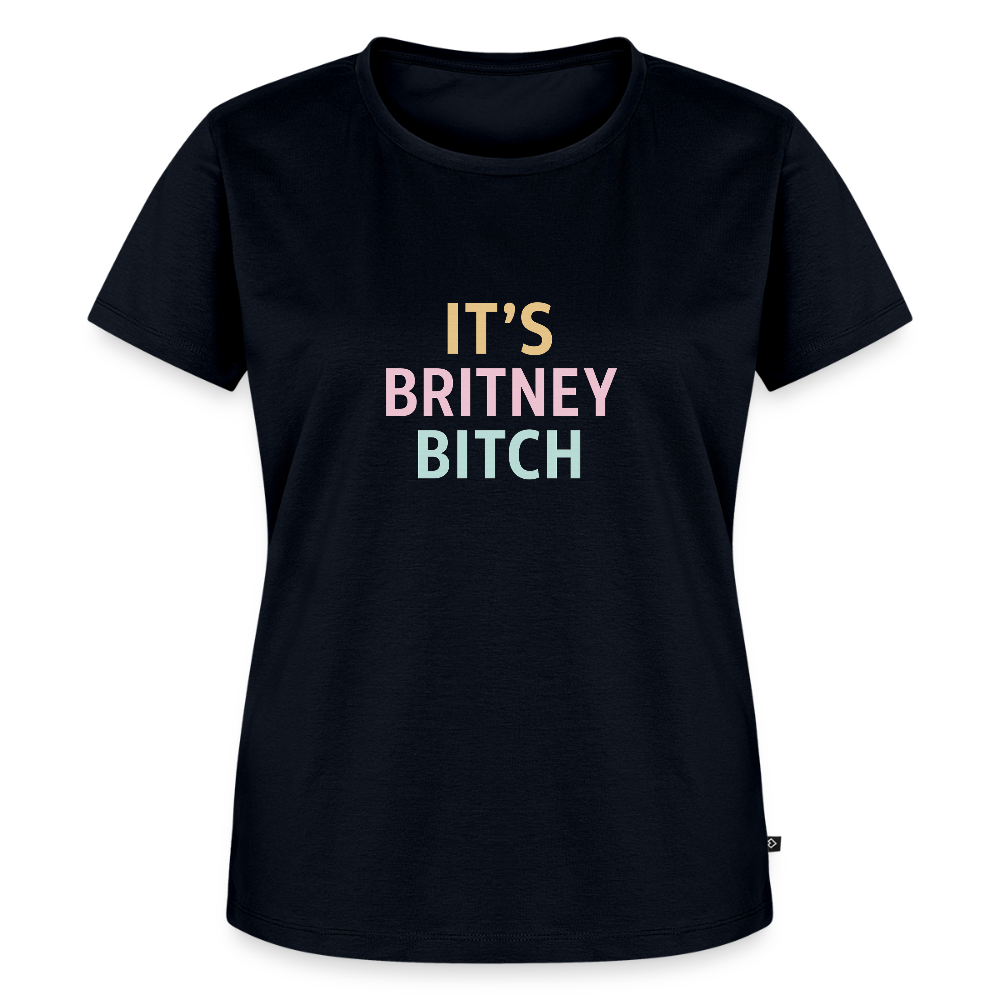 Frauen Premium T-Shirt "britney bitch" - Navy