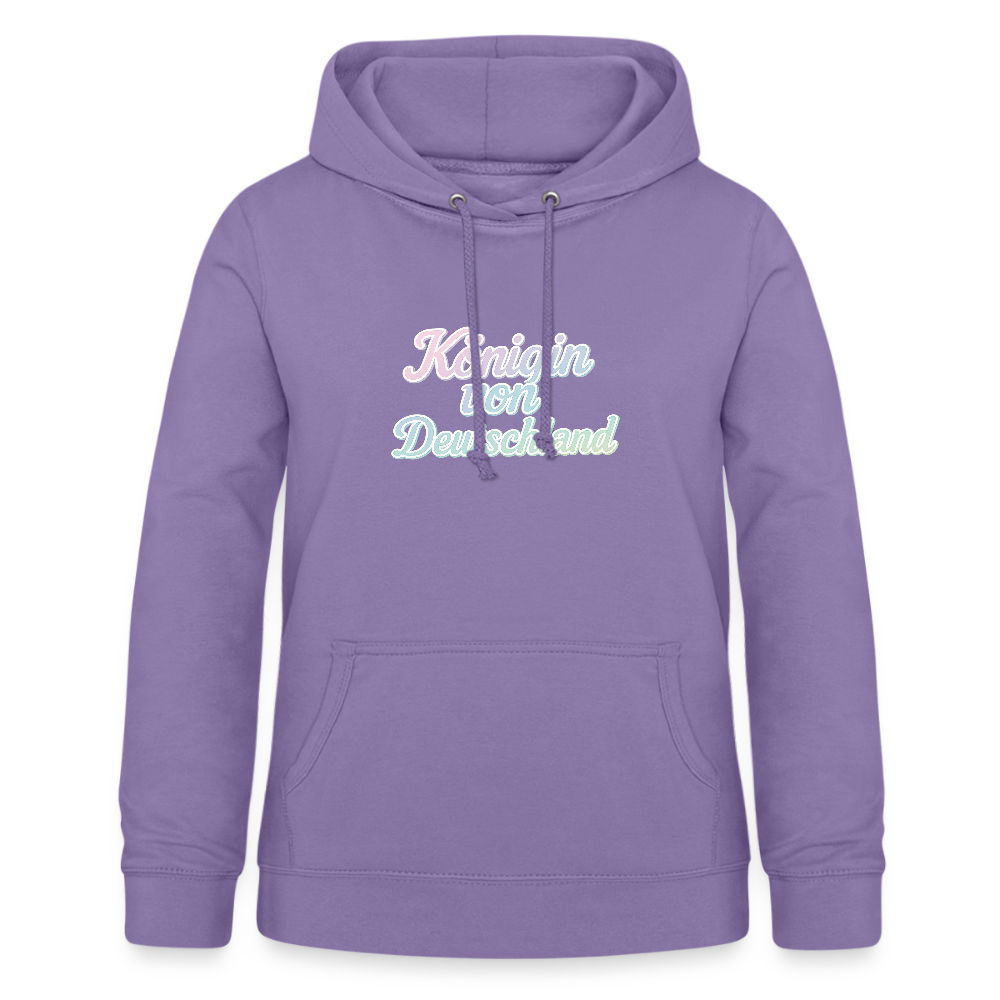 Frauen Hoodie "Königin von Deutschland" - Lavendel