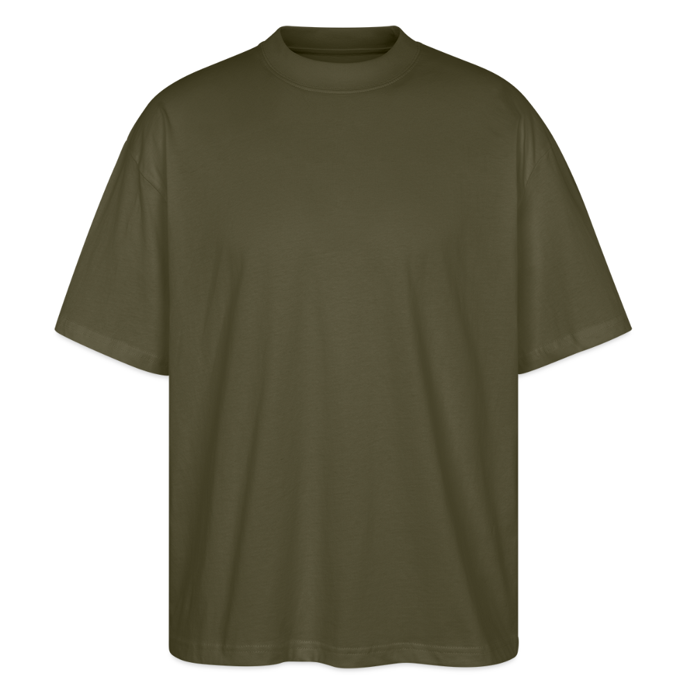 Oversized Shirt "We like to party!" - Khaki