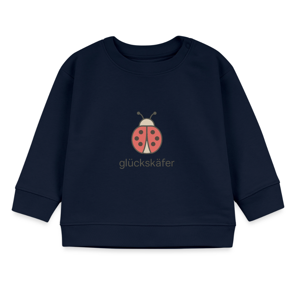 Bio-Sweatshirt "Käfer" - Navy