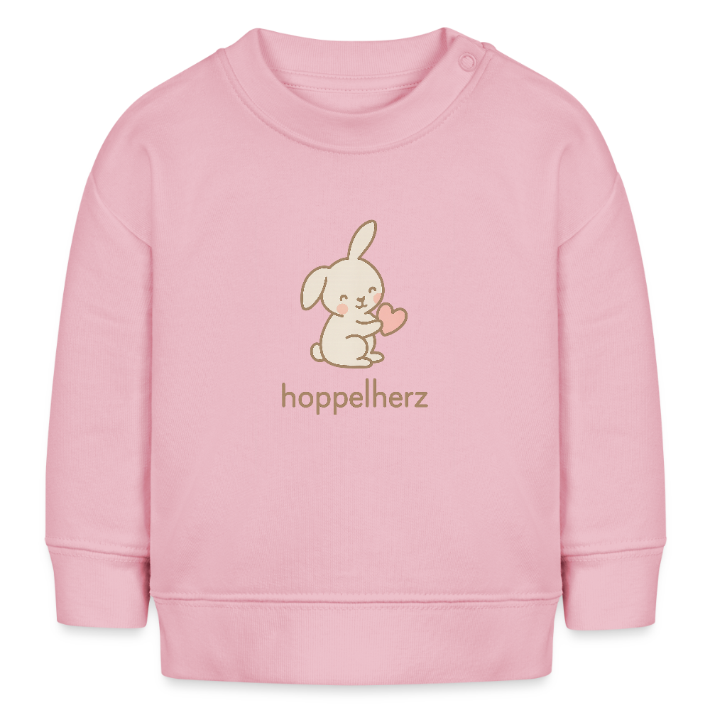Bio-Sweatshirt "Hase" - Hellrosa