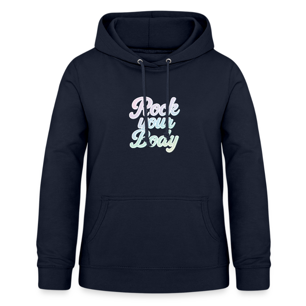 Frauen Hoodie "Rock your Body" - Navy
