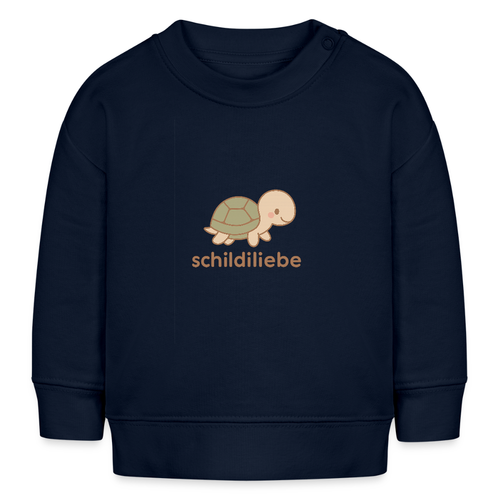 Bio-Sweatshirt "Schildkröte" - Navy