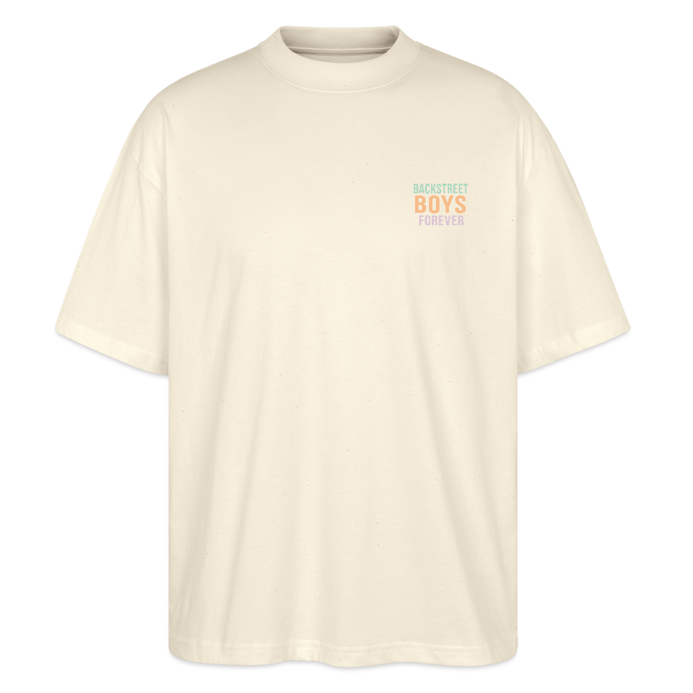 Oversized Shirt "BSB that way" - Weißgrau