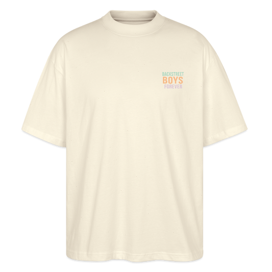 Oversized Shirt "BSB that way" - Weißgrau