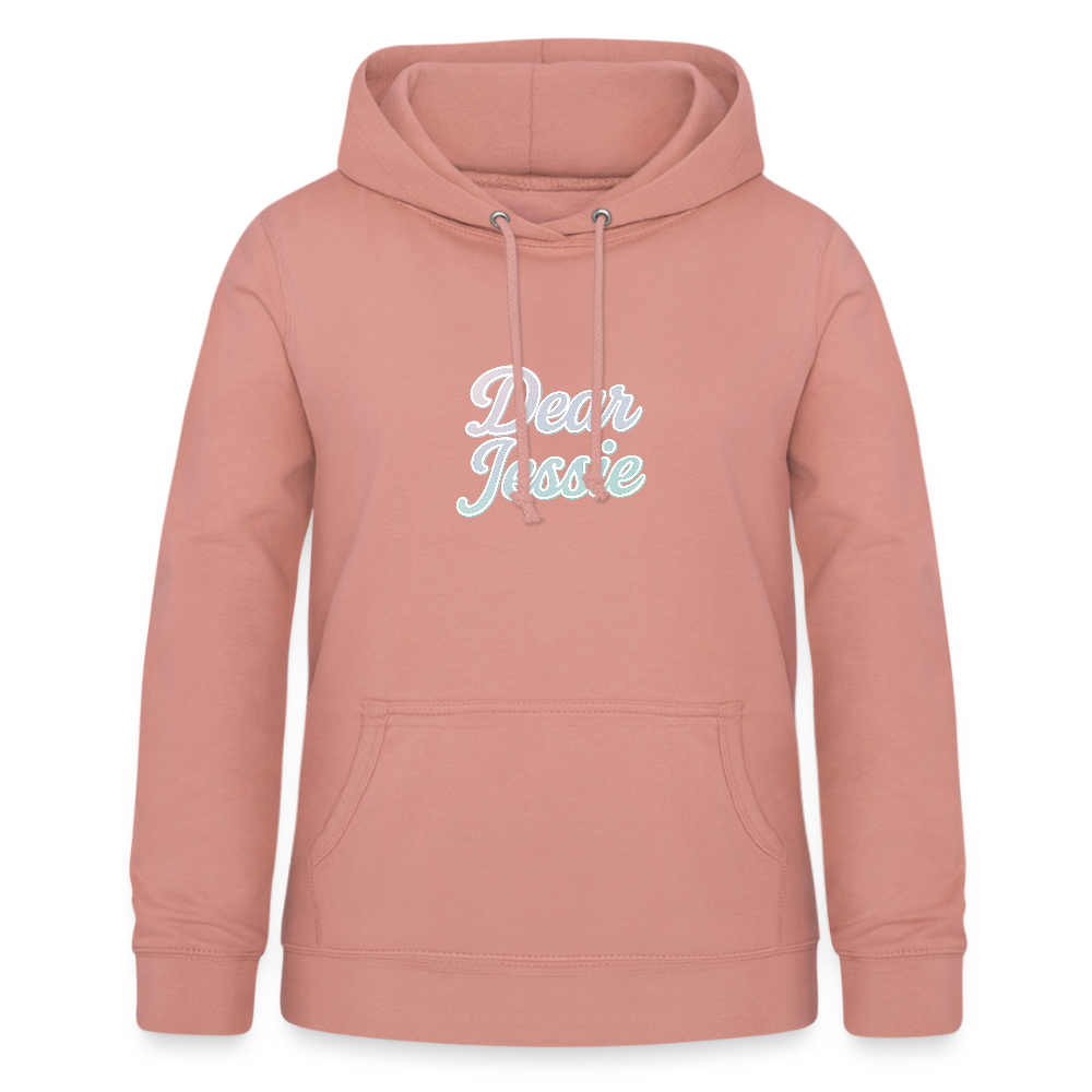 Frauen Hoodie "Dear Jessie" - Altrosa