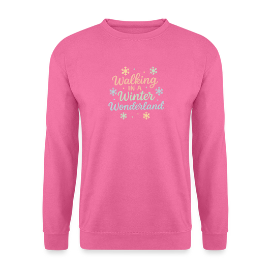 Unisex Pullover "Winter Wonderland" - Pink