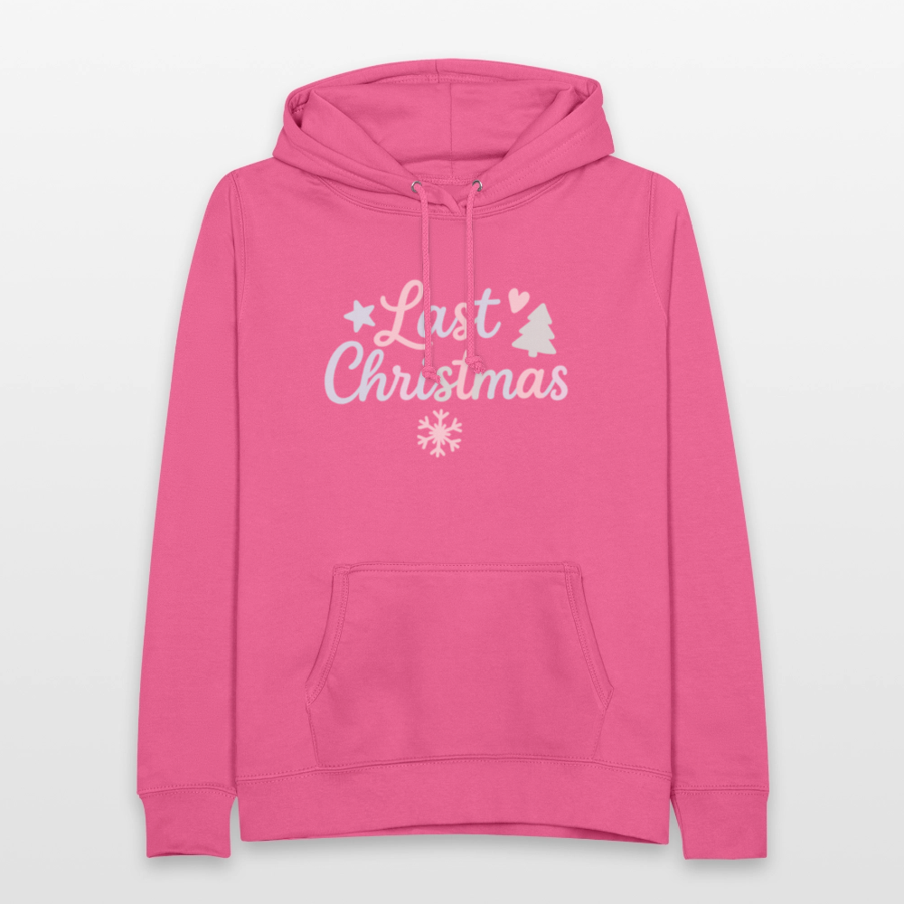 Frauen Hoodie "Last Christmas" - Pink