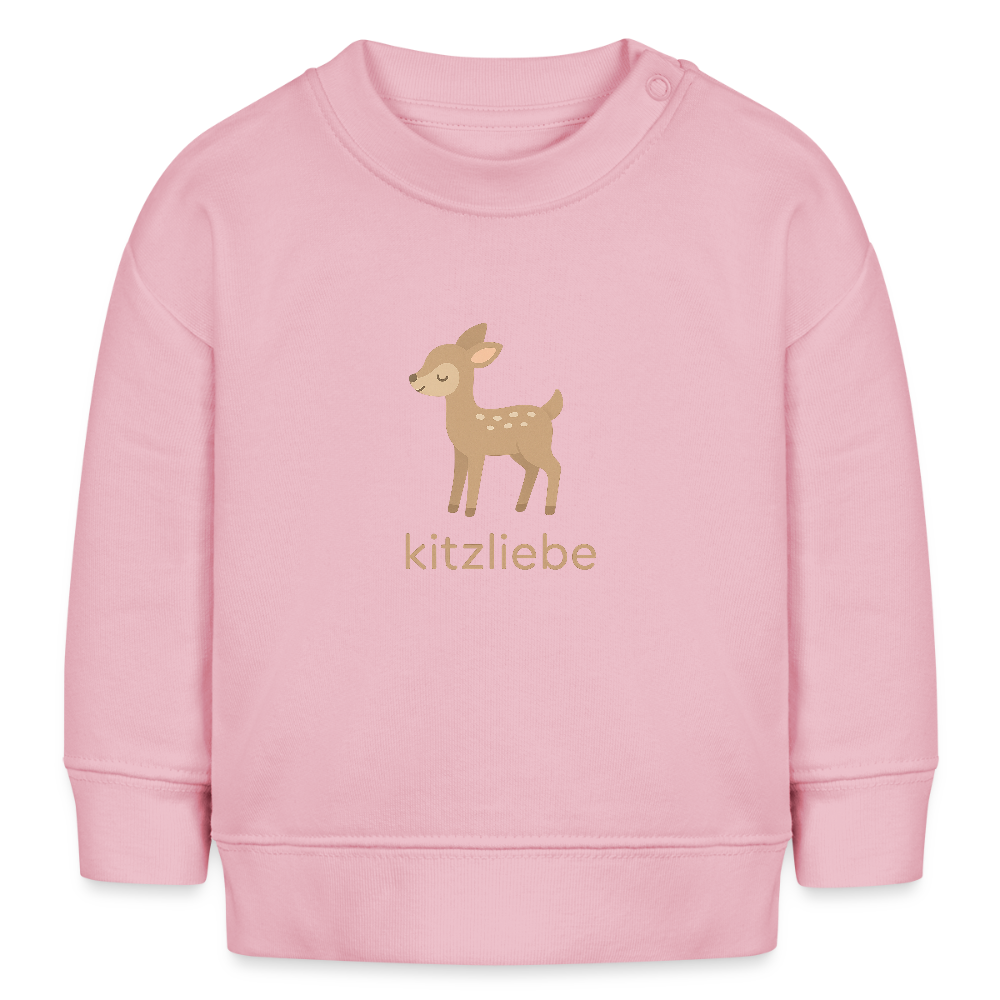 Bio-Sweatshirt "Reh" - Hellrosa