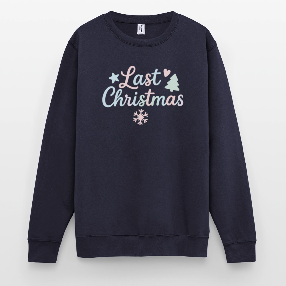Unisex Pullover "Last Christmas" - Navy
