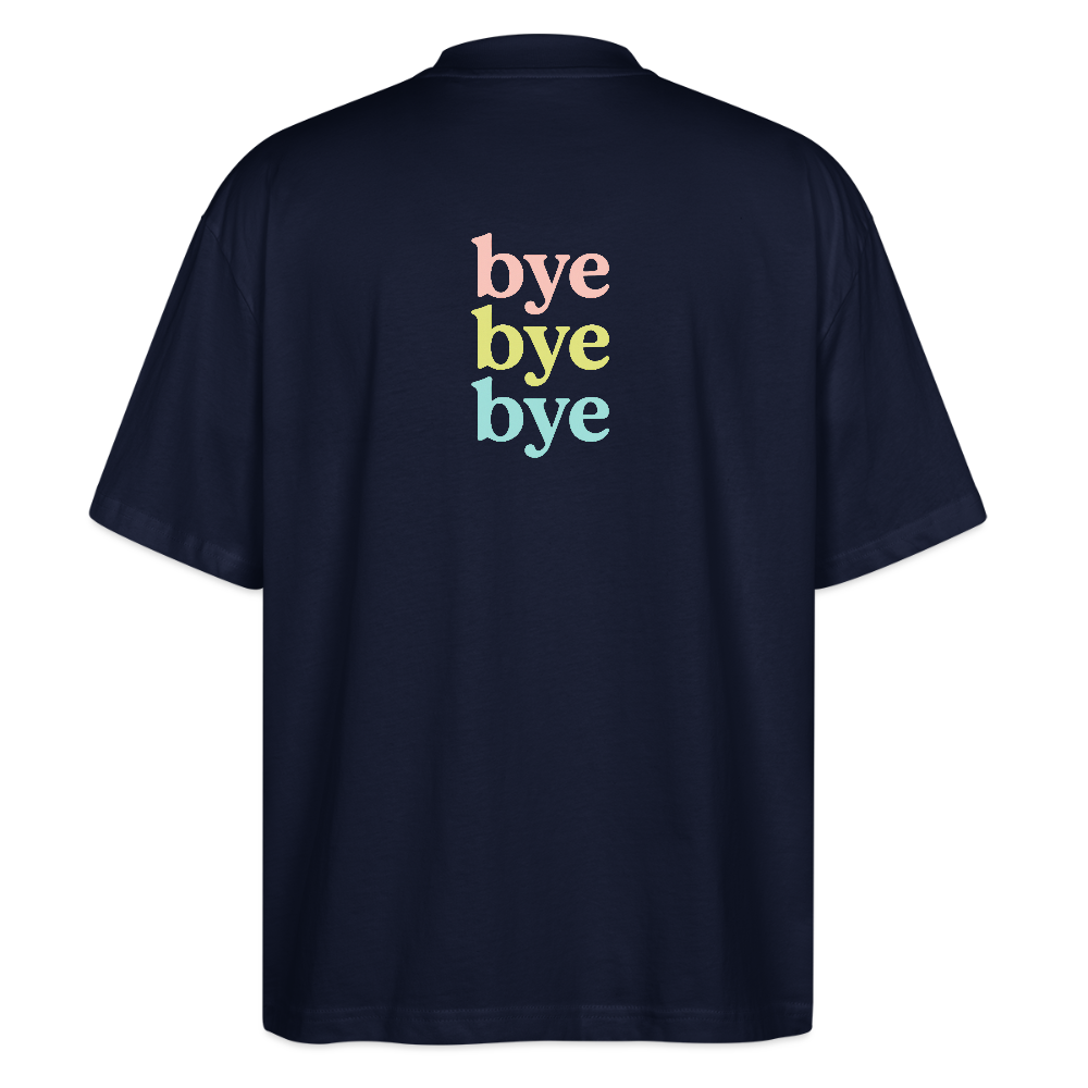 Oversized Shirt "N'SYNC bye" - Navy
