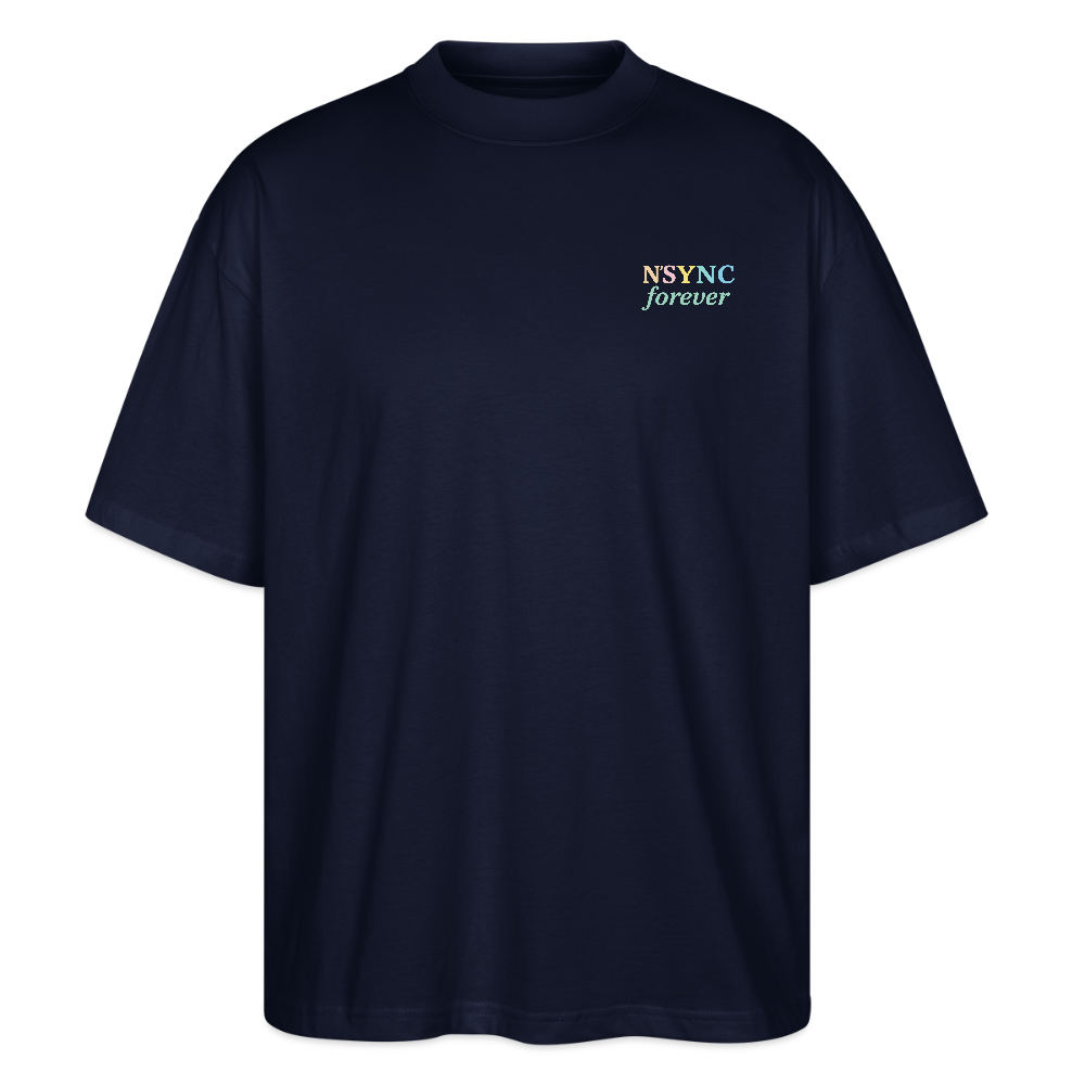 Oversized Shirt "N'SYNC bye" - Navy