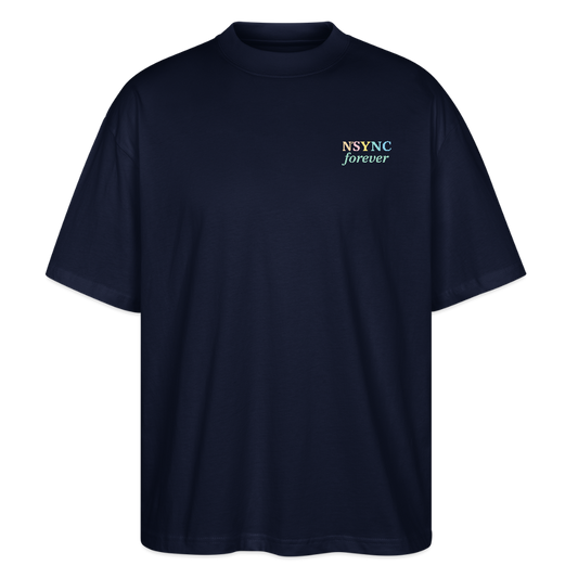 Oversized Shirt "N'SYNC bye" - Navy