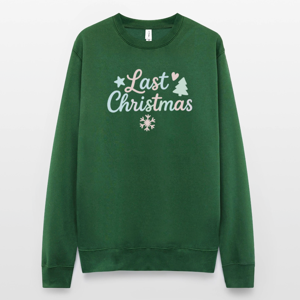 Unisex Pullover "Last Christmas" - Grün