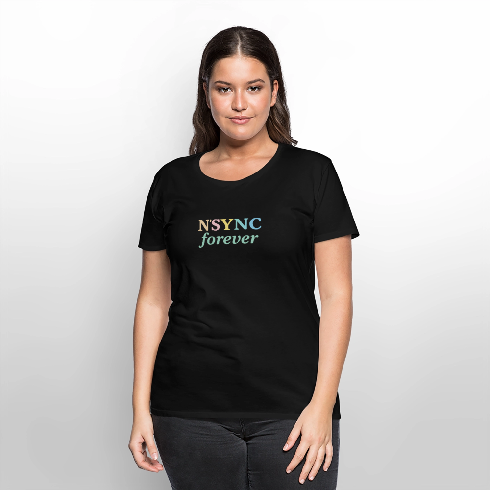 Frauen Premium T-Shirt "N'SYNC forever" - Schwarz