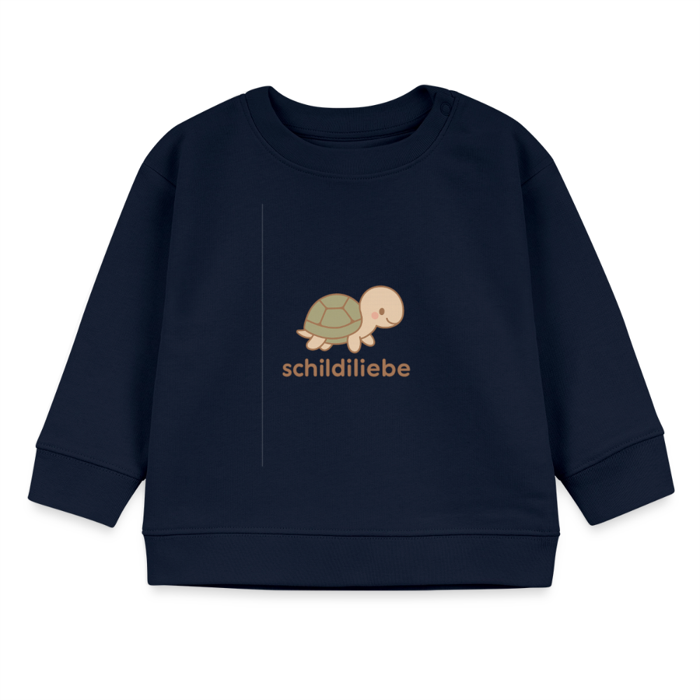 Bio-Sweatshirt "Schildkröte" - Navy