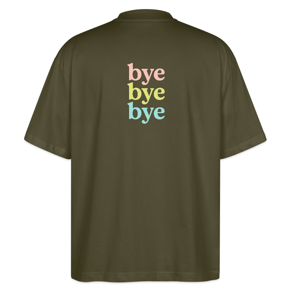 Oversized Shirt "N'SYNC bye" - Khaki
