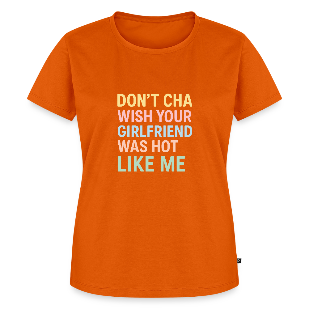 Frauen Premium T-Shirt "don't cha" - Orange 