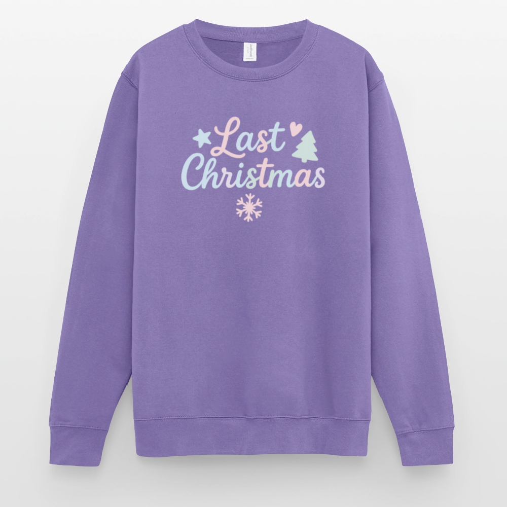 Unisex Pullover "Last Christmas" - Lavendel