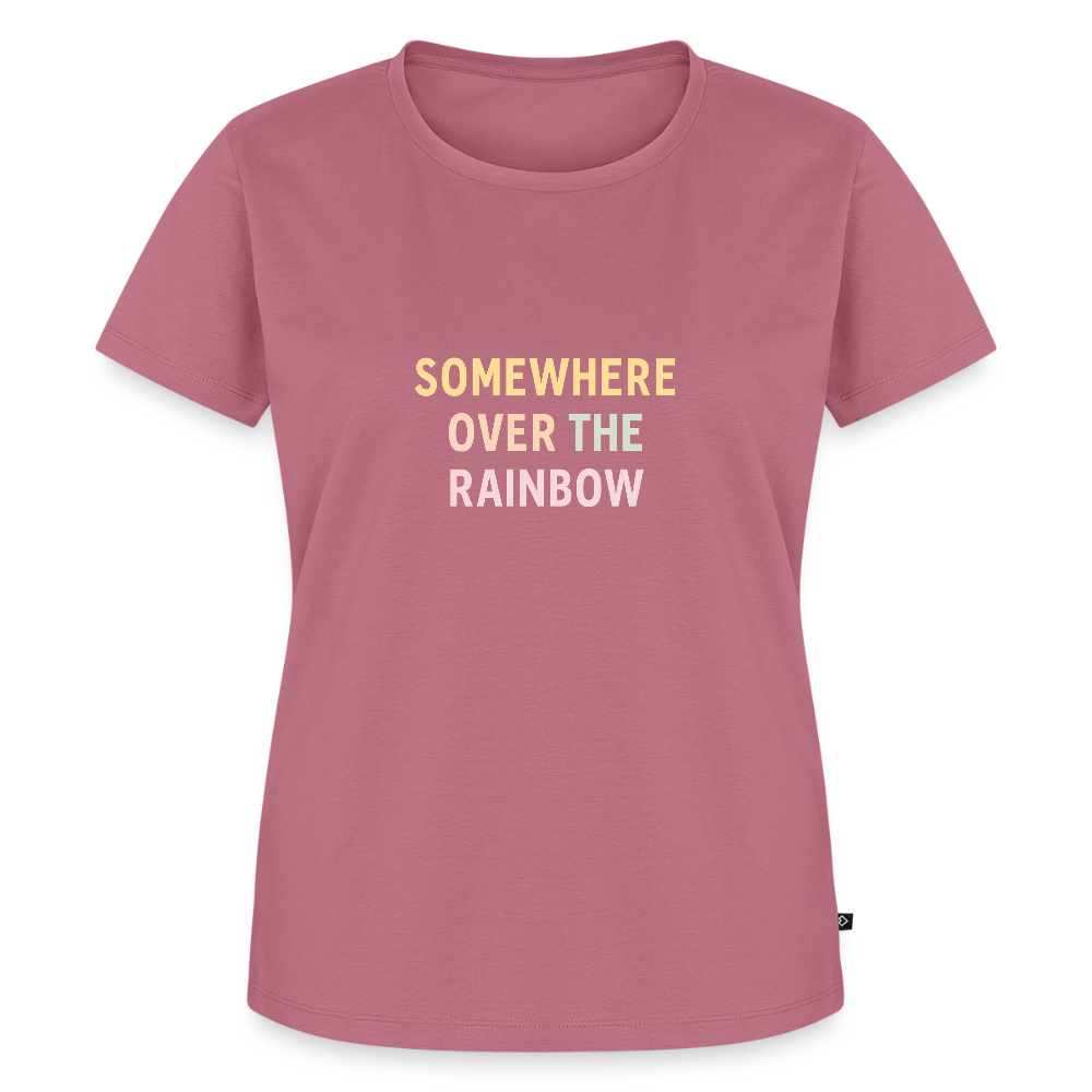 Frauen Premium T-Shirt "over the rainbow" - Mauve