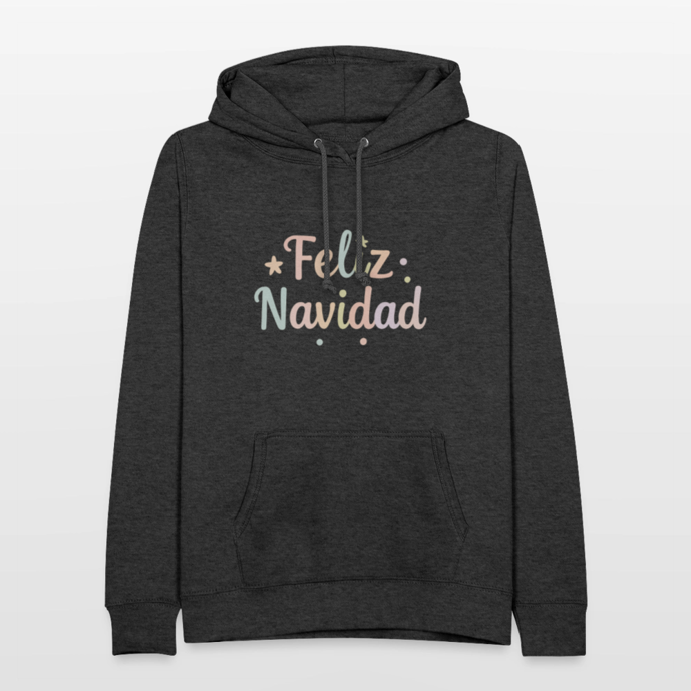 Frauen Hoodie "Feliz Navidad" - Anthrazit