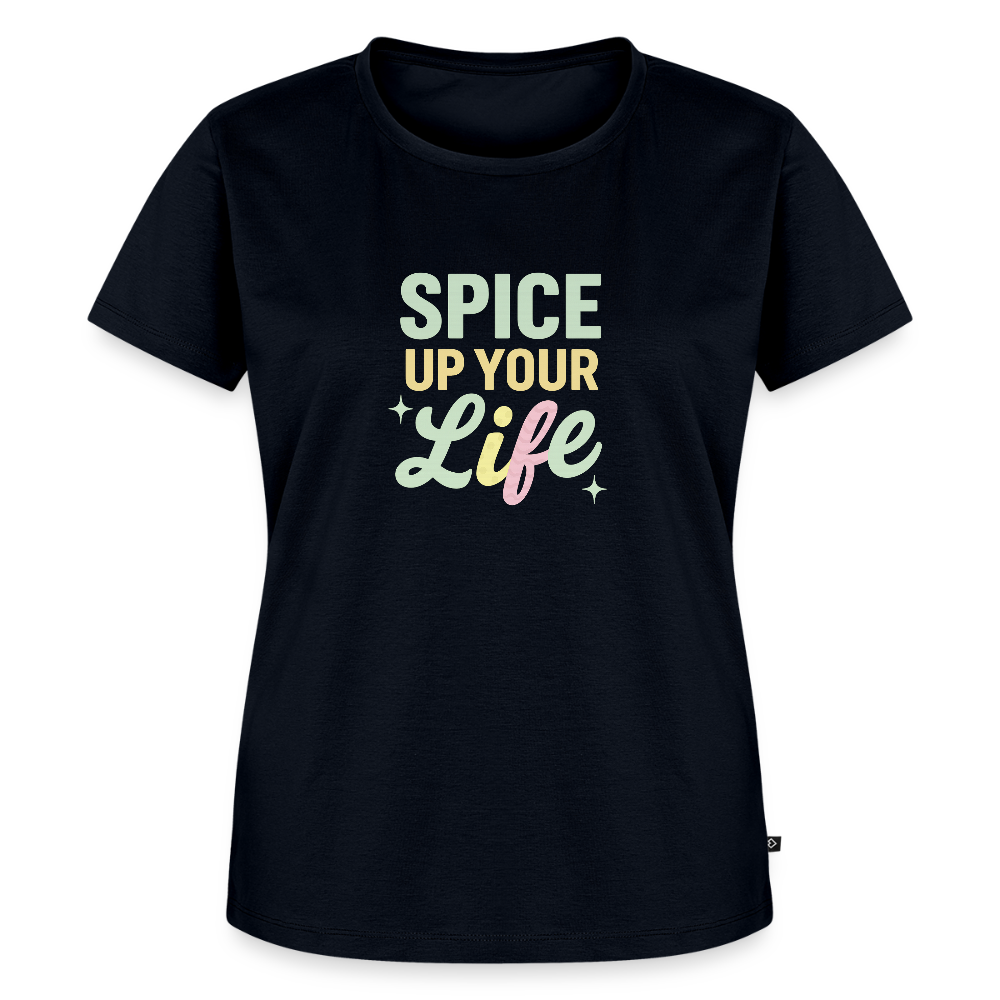 Frauen Premium T-Shirt "spice up your life" - Navy