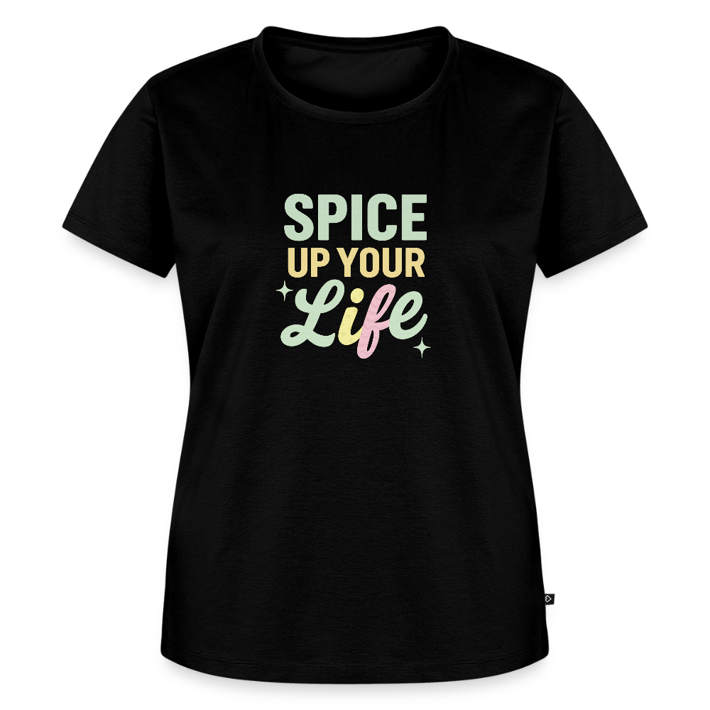 Frauen Premium T-Shirt "spice up your life" - Schwarz