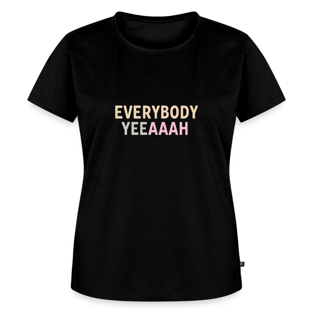 Frauen Premium T-Shirt "everybody" - Schwarz