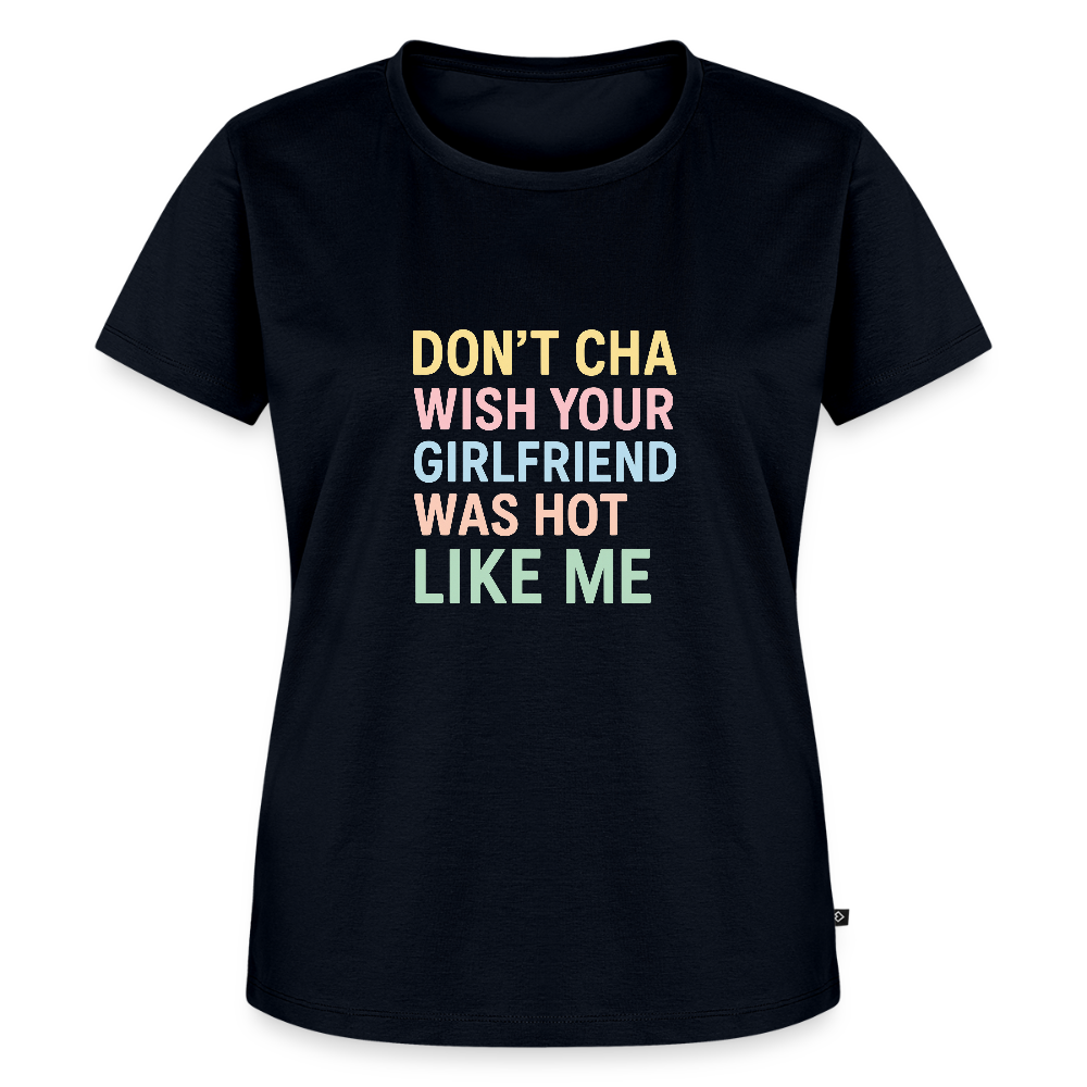 Frauen Premium T-Shirt "don't cha" - Navy