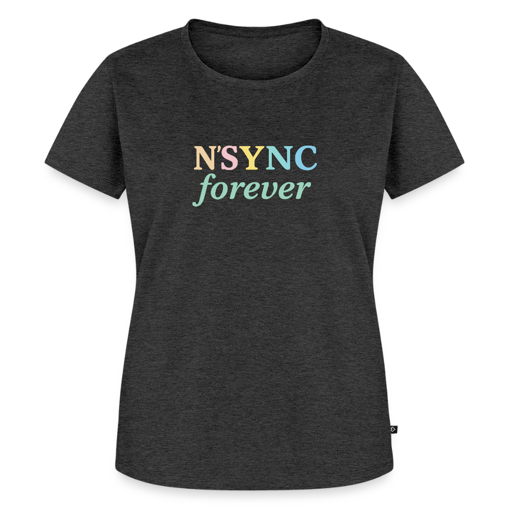 Frauen Premium T-Shirt "N'SYNC forever" - Anthrazit meliert