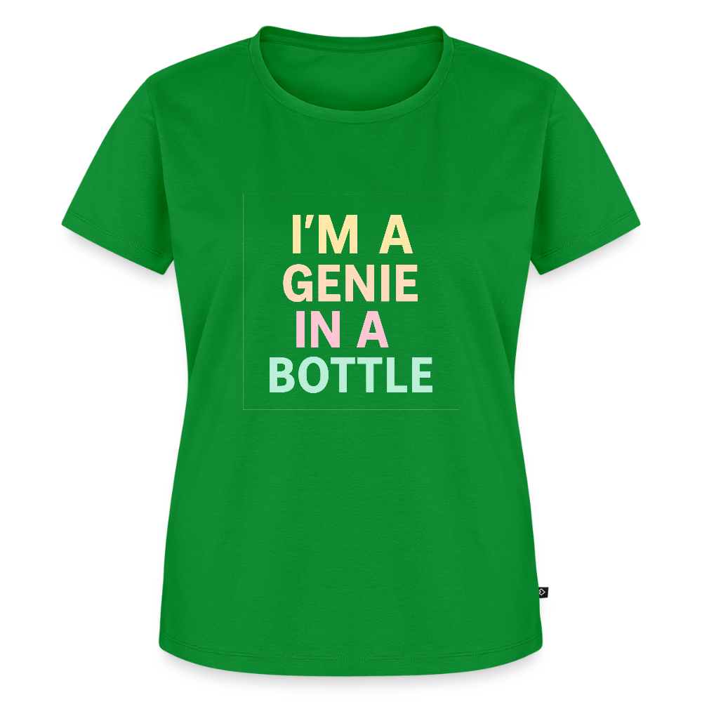 Frauen Premium T-Shirt "genie in a bottle" - Grün