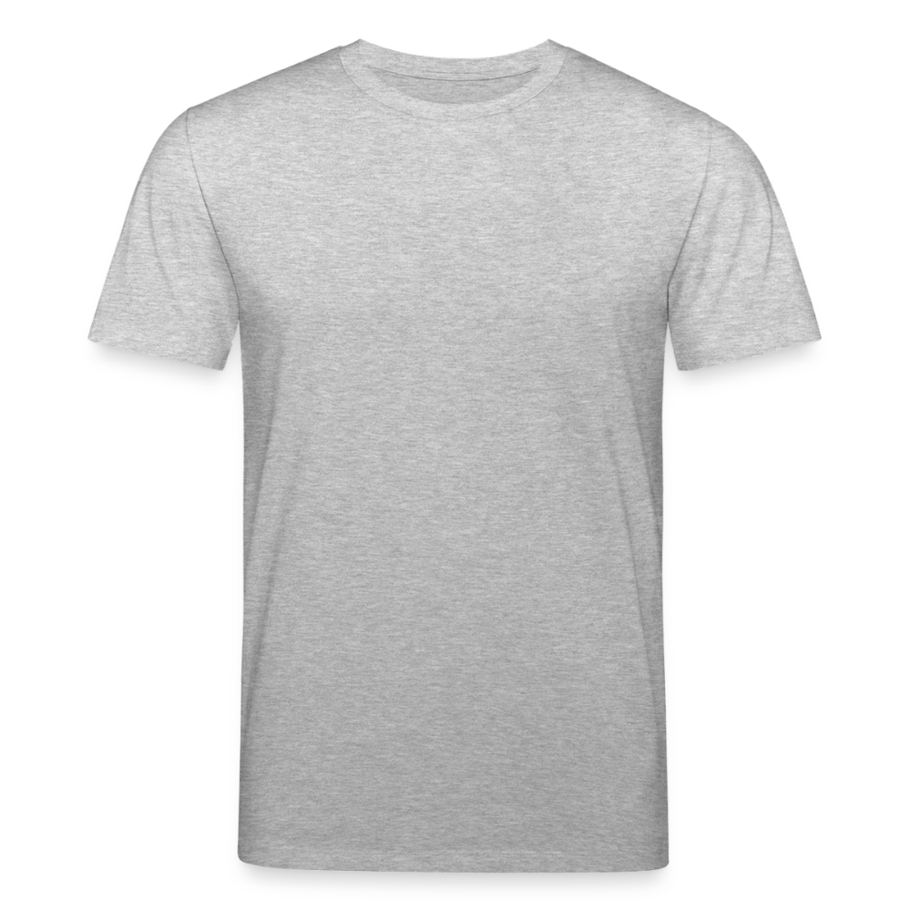 Unisex Bio-T-Shirt "Boom Boom Boom Boom" - Grau meliert