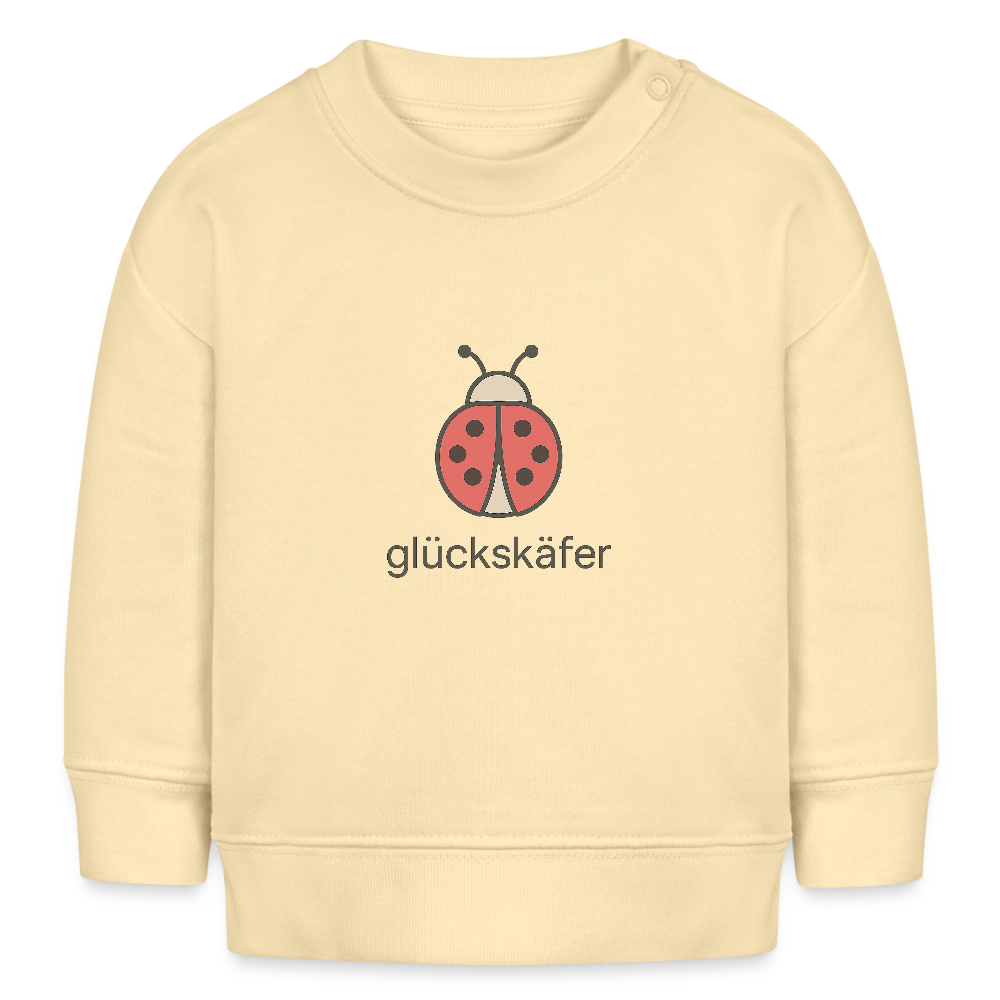 Bio-Sweatshirt "Käfer" - Creme