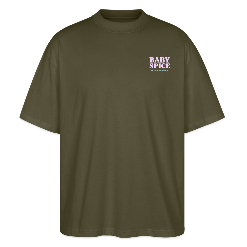 Oversized Shirt "Baby Spice" - Khaki