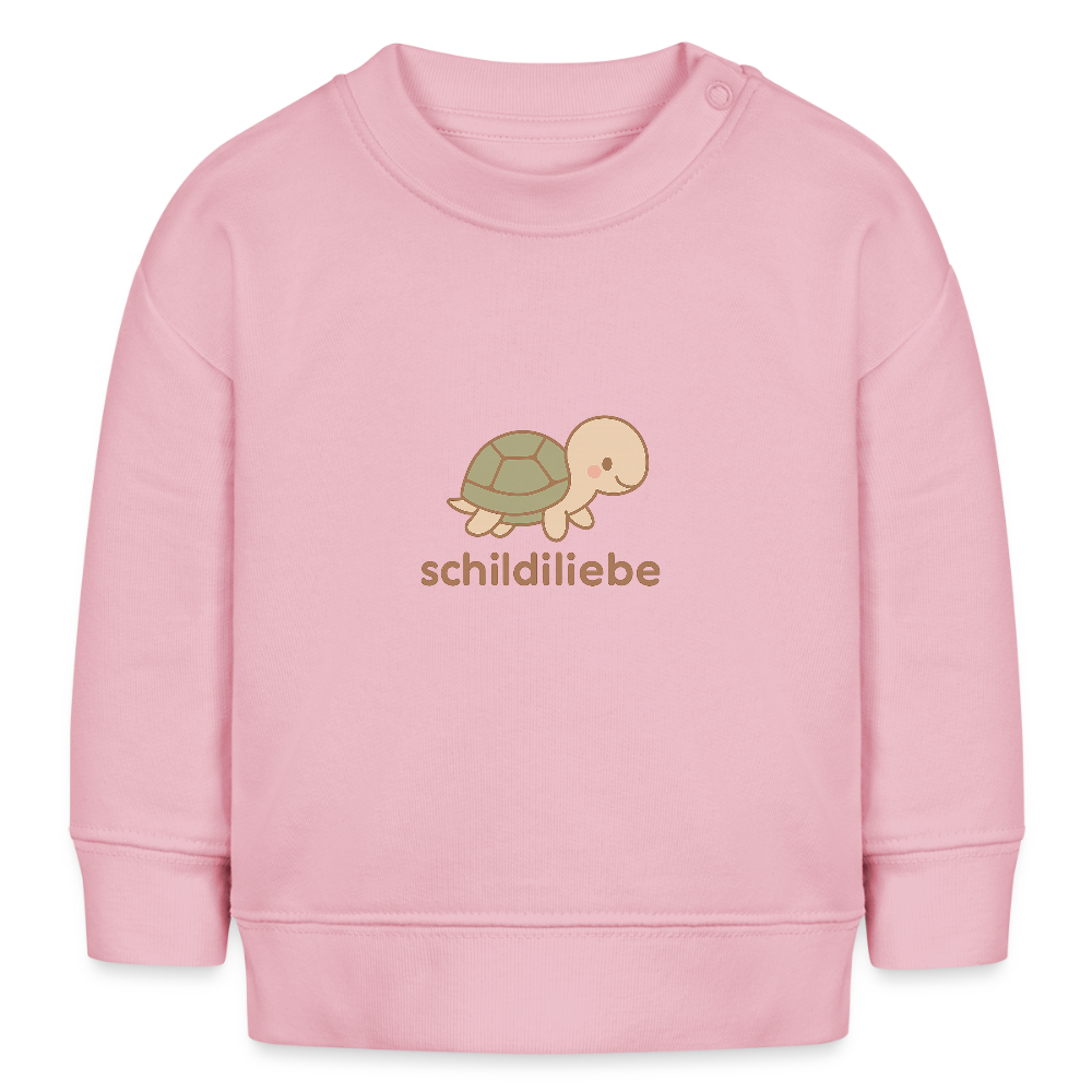 Bio-Sweatshirt "Schildkröte" - Hellrosa