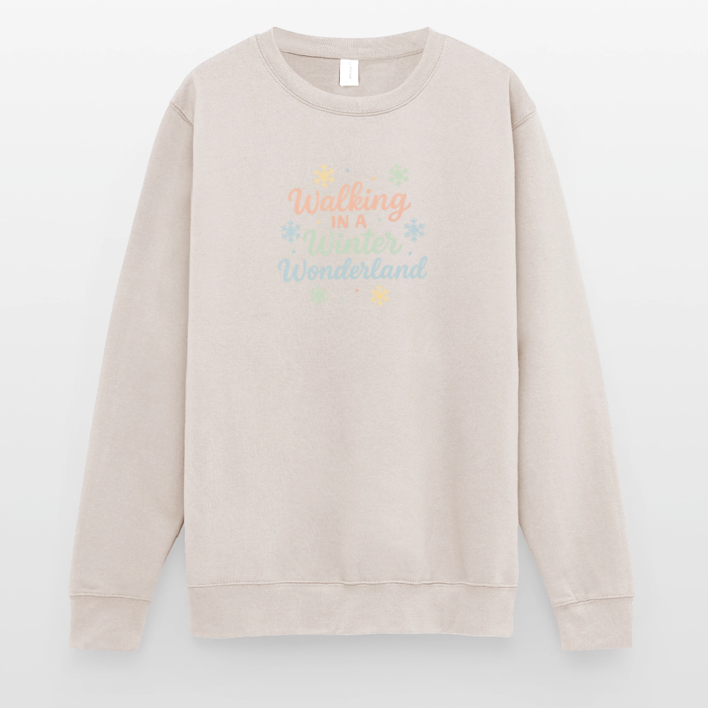 Unisex Pullover "Winter Wonderland" - Sand